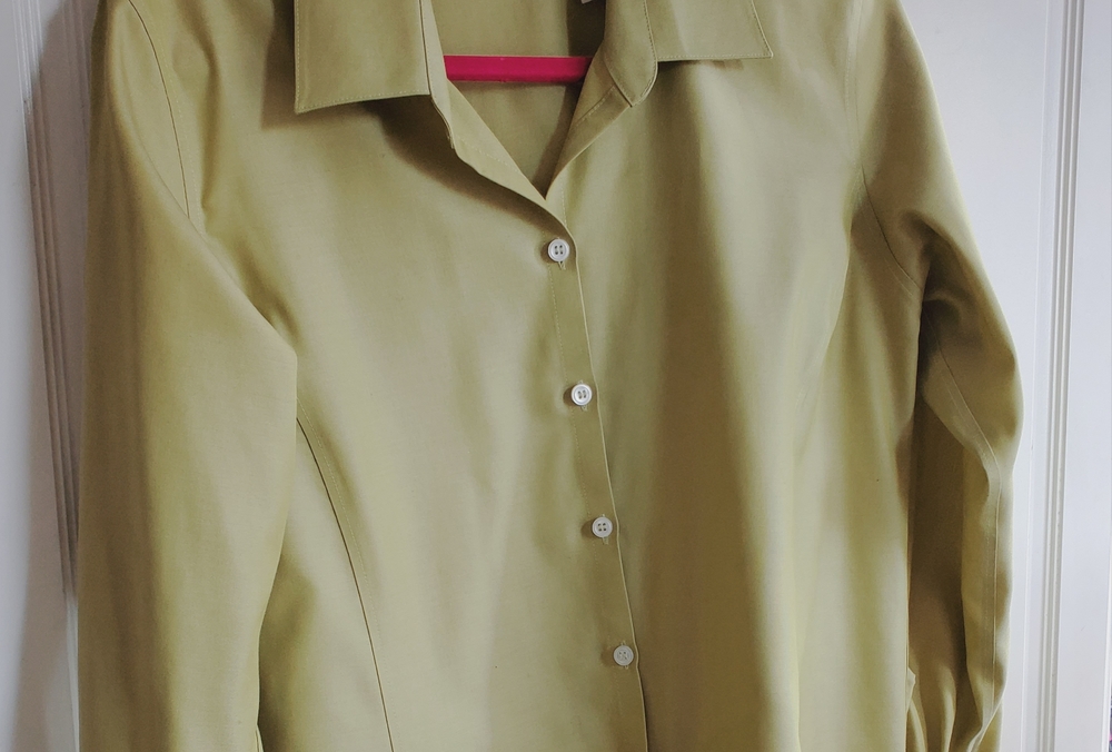 Classic Shirt in Lime Green